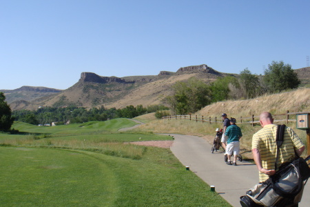 Golfing with "the other boys"