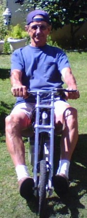 Paul, on the mini bike