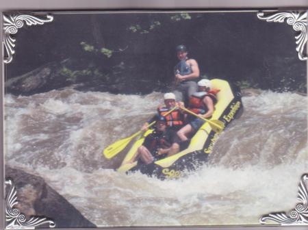 Whitewater rafting on the Chattooga River