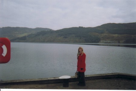Roberta at Loch Ness
