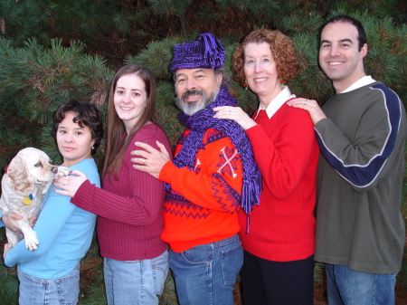 Family photo (partial) Winter 2007