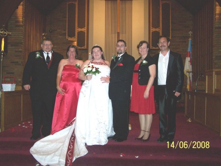 Paul, me, Alaina, Mike, Pat (his mom), and Ken