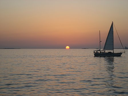 Sunset in Key West, FL
