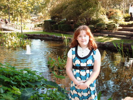 Abby at the Rose Garden