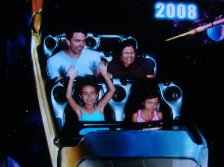 Space Mountain with Ellie + Shay