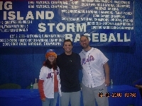 Julia, David Wright & her dad