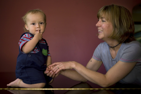 Quentin and me, August '08