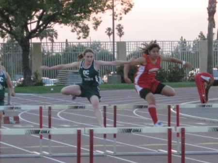 My daughter the hurdle queen - what form!