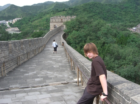 Matthew on the Great Wall