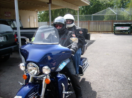 Don and I on our Harley