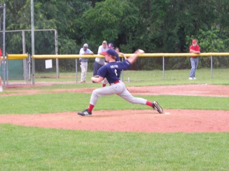 Grant Pitching North Oldham Little League 2008