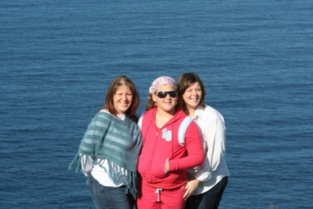 Kimmie, Alex & Heather at Stanwell Tops