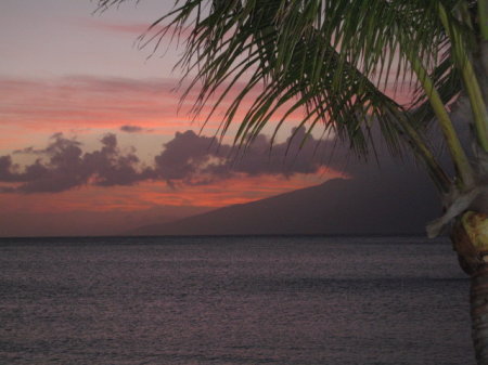 A classic Maui sunset - Napili Bay May 5, 2010