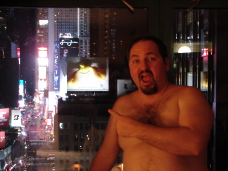 Naked in Times Square