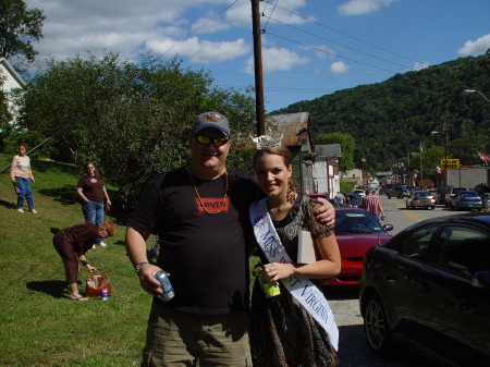 Me and Miss Summer Wyatt at the Apple Festival