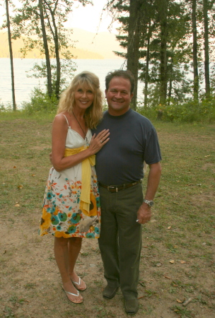 Tom and I at Priest Lake, ID  8/2010