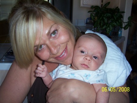 Mommy and her favorite guy!