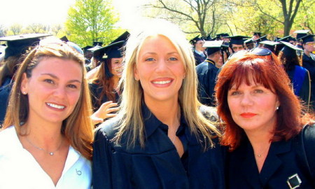 Kelly, Kerry & Mary at Kerry's Graduation.