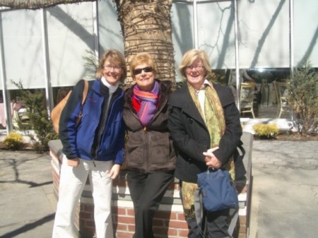 Molly, mom & me in NYC - Spring 2008