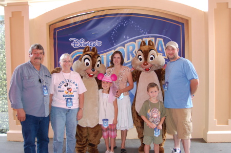 Family Photo -- Disneyland Sept. 2008