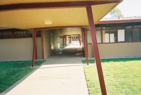 hall as seen from north wing