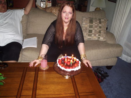 Me with my birthday cake.
