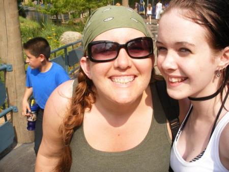 Me & Kassidy at Six Flags