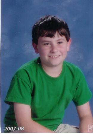 Sean 2nd grade spring picture