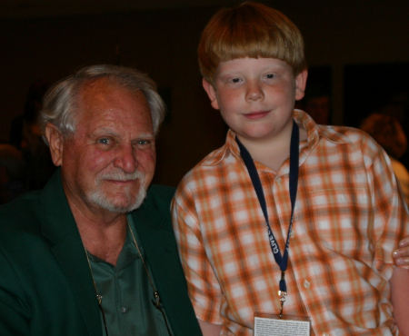 Mitchell with Clive Cussler (author)