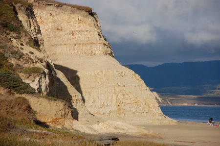 Drake's Beach Cliff, Pt. Reyes, CA