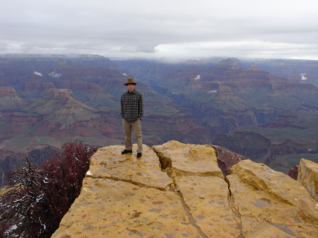 Nick at the Grand Canyon