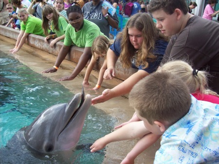 Kids at Sea World