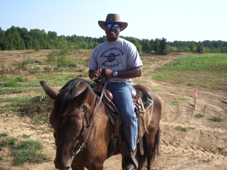 Trail Riding at the Naval Base in Millington,