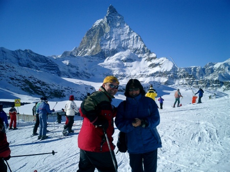 Howie and Monika in Zermatt