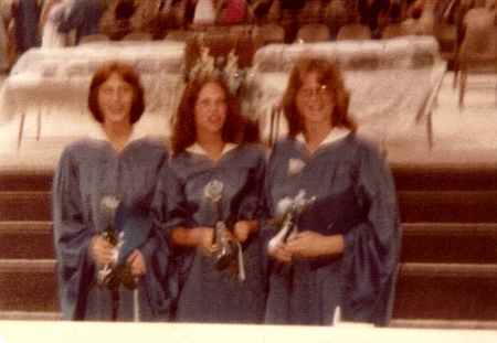 Debra Slade, Cheryl Glover, and me