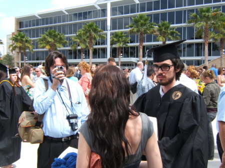 my youngest son's graduation from UCF