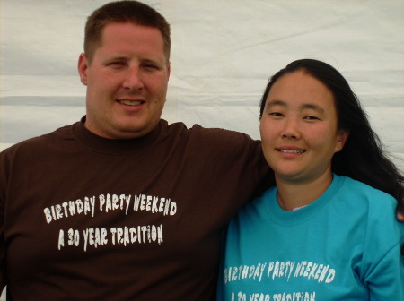 Aaron Tilton and his wife Suzie