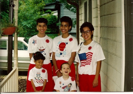 Roddy Academy Homeschoolers in July 1992