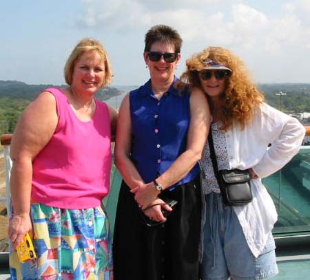 L/R Sherrie, Laura Hubbell and Beth