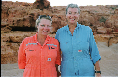 Kellie and Anna at Barrow