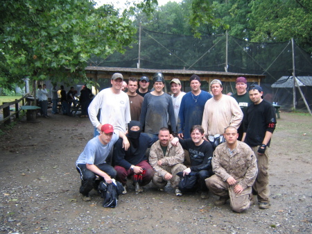 Paintball in '06 with friends