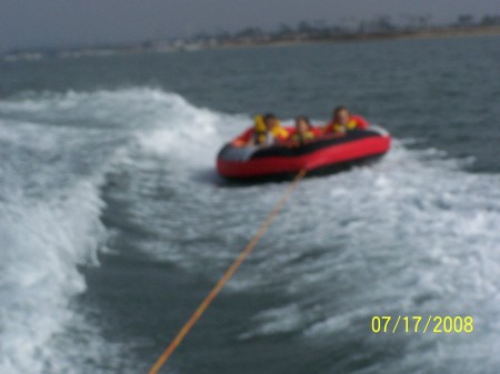 Tubing In San Diego Bay