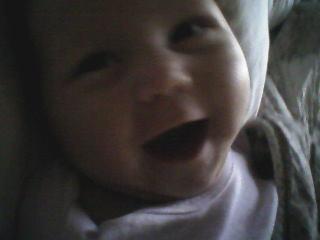 Emma's Morning Smile!