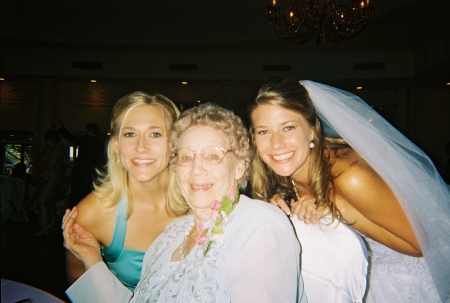 Mom, and my two nieces, Laura & Christie