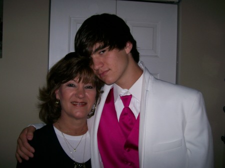 my son on prom night