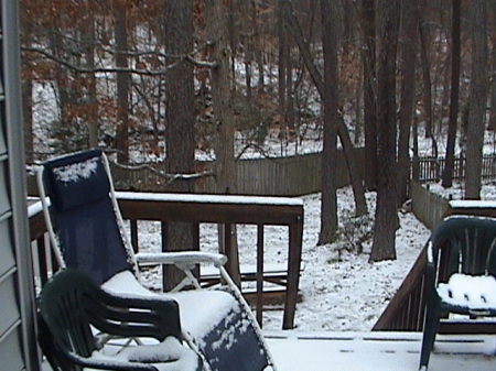 SNow here in 2007 in Cary NC