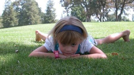 Posing in the Park