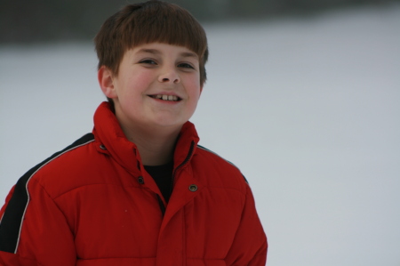 Mason in the Snow