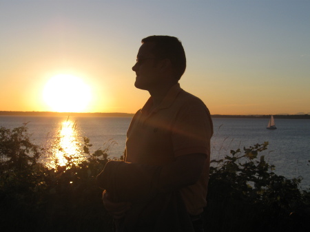 Bellingham, WA Bay at sunset.