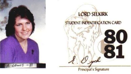 lsrcss student id card 1980-81